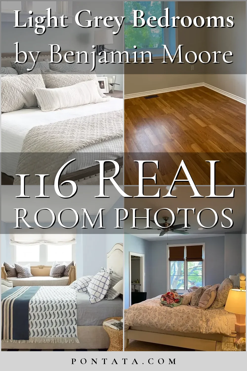 116 Light Grey Benjamin Moore Bedroom Ideas (2026)