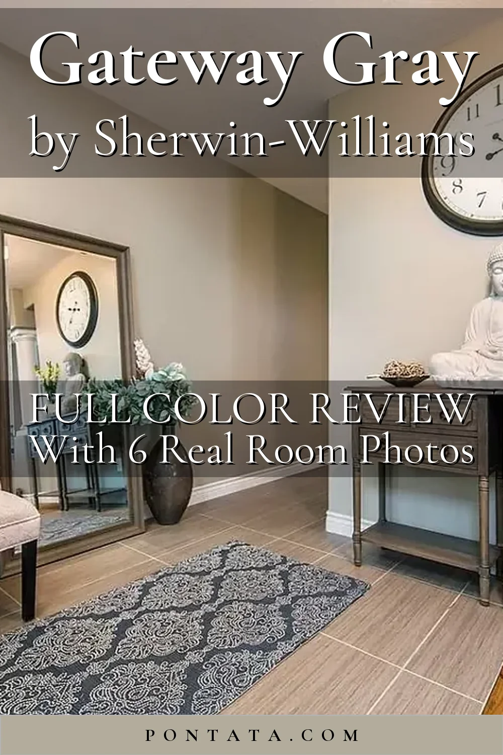 Gradeway Colors Sherwin-Williams Gateway Gray 7644 Paint Review: 6 Photos + Data