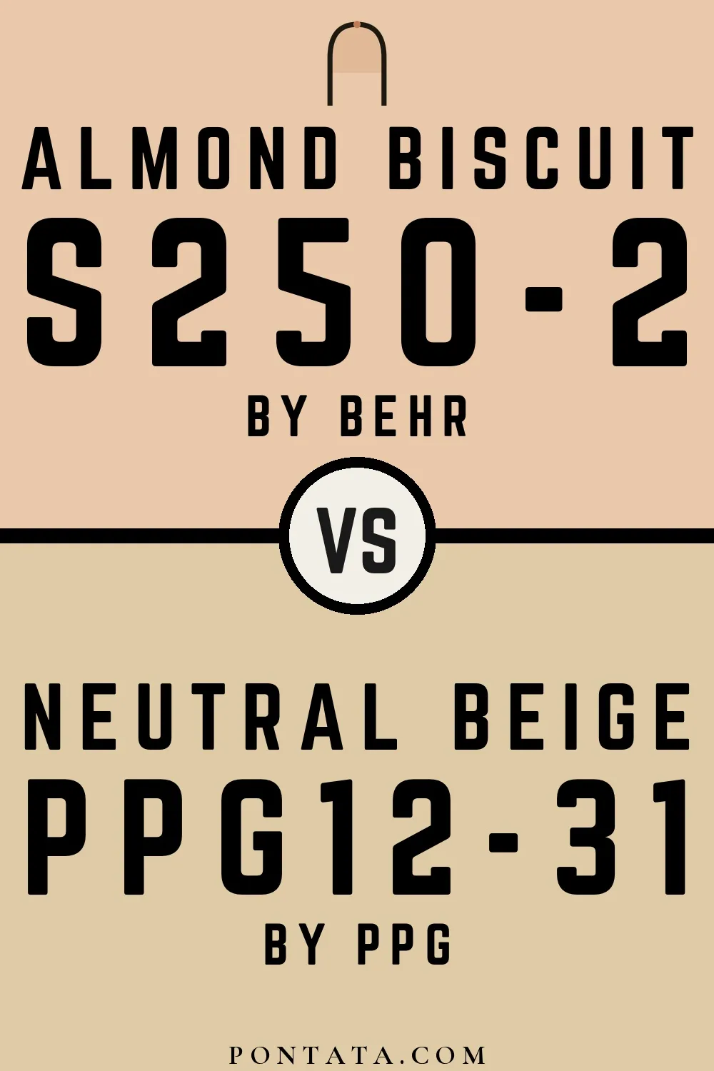 Almond Biscuit vs Neutral Beige