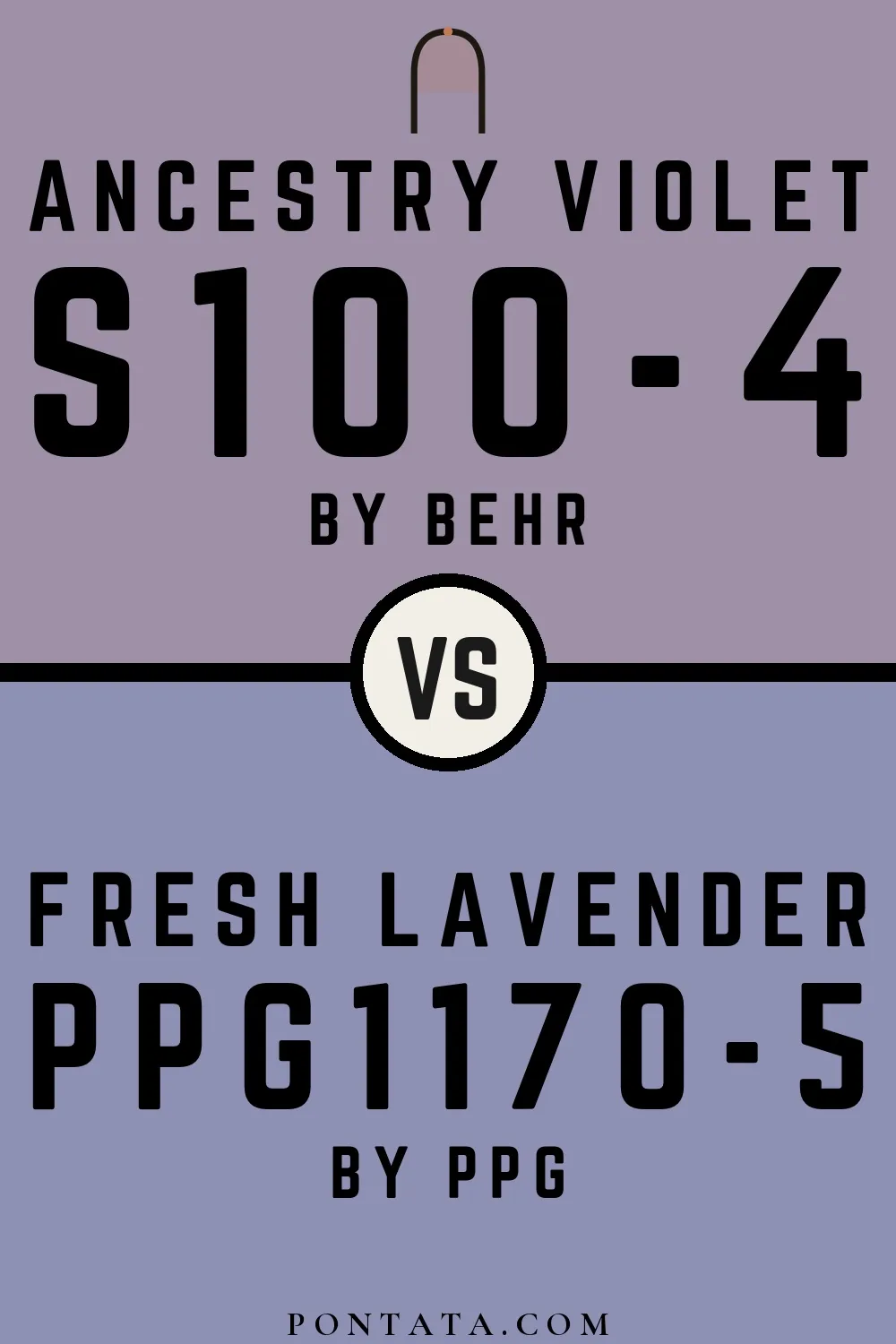 Ancestry Violet vs Fresh Lavender
