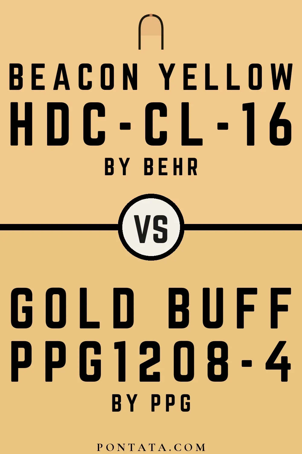 Beacon Yellow vs Gold Buff