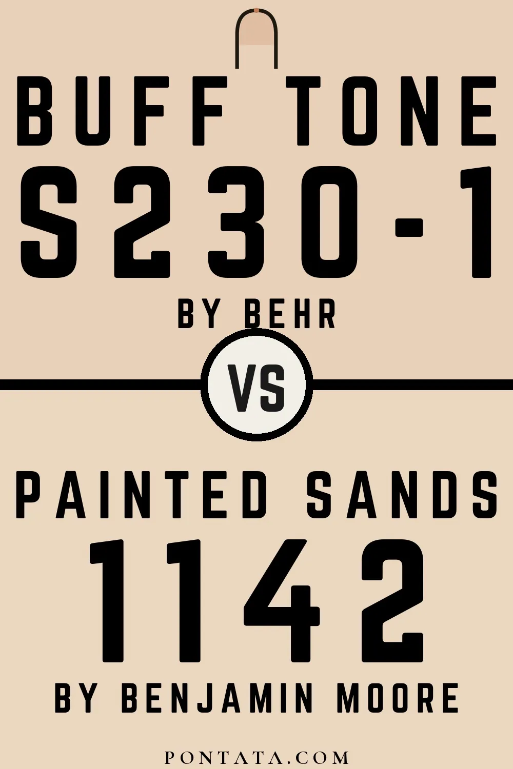 Buff Tone vs Painted Sands
