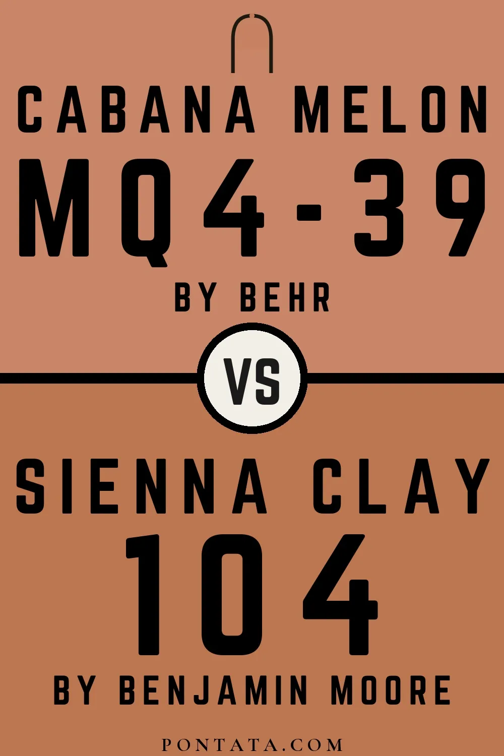 Cabana Melon vs Sienna Clay