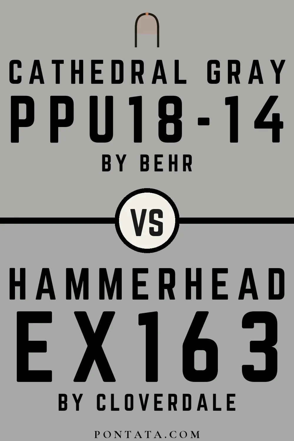 Cathedral Gray vs Hammerhead