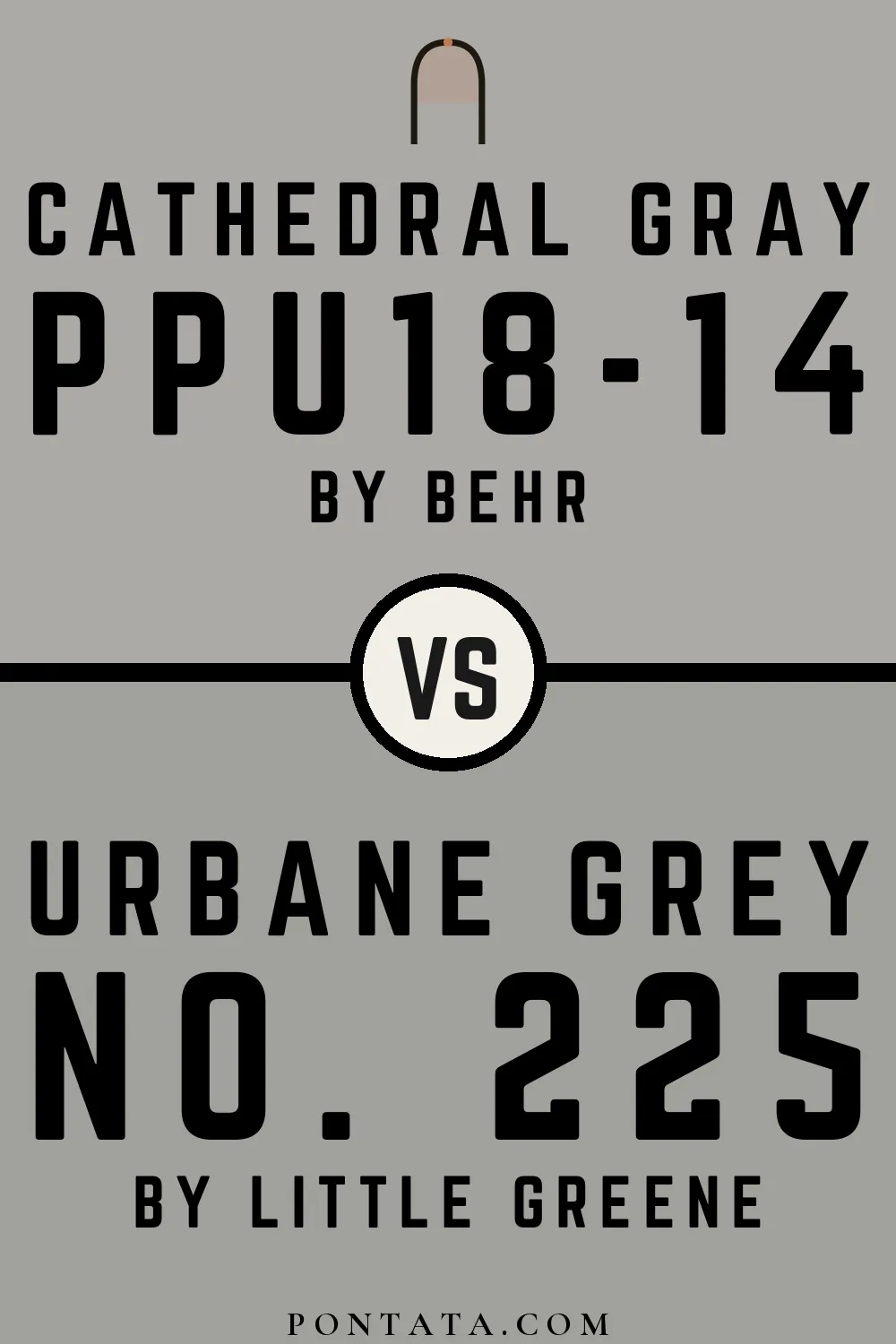 Cathedral Gray vs Urbane Grey