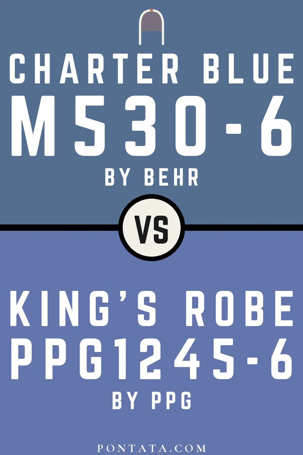 Charter Blue vs King's Robe