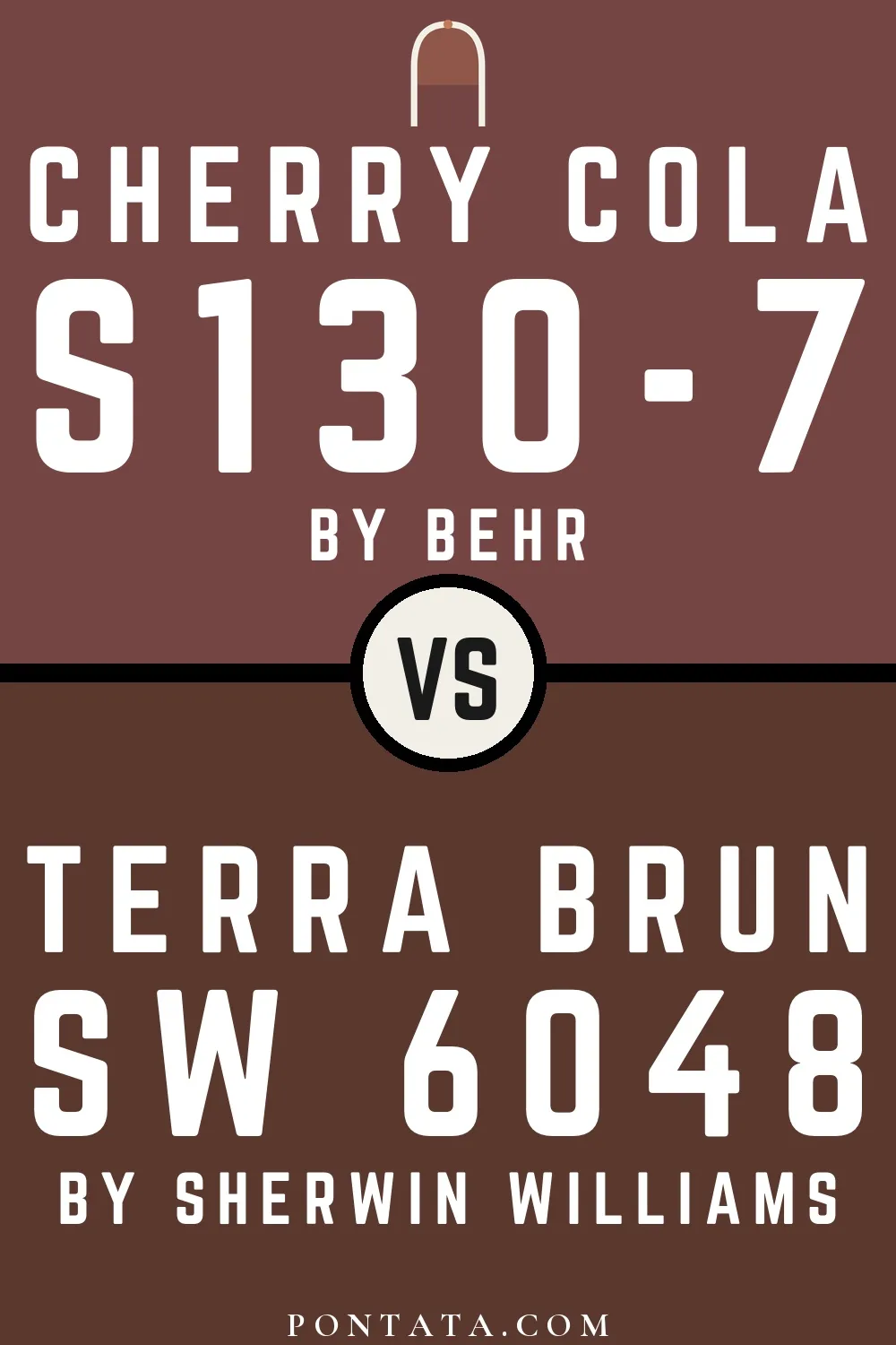 Cherry Cola vs Terra Brun
