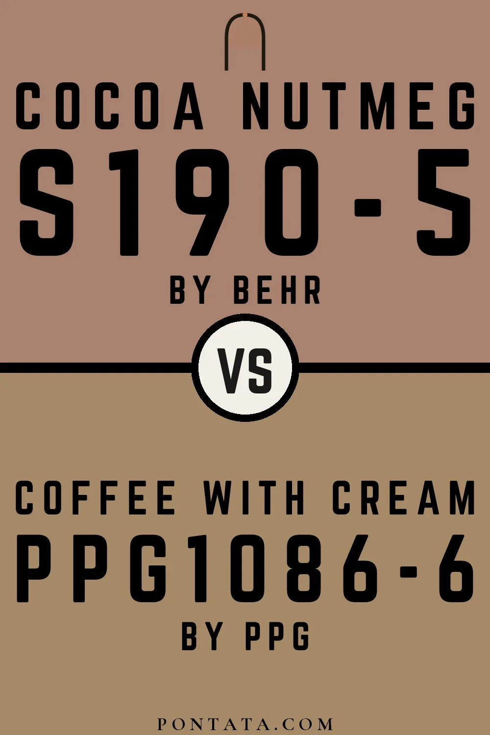 Cocoa Nutmeg vs Coffee With Cream