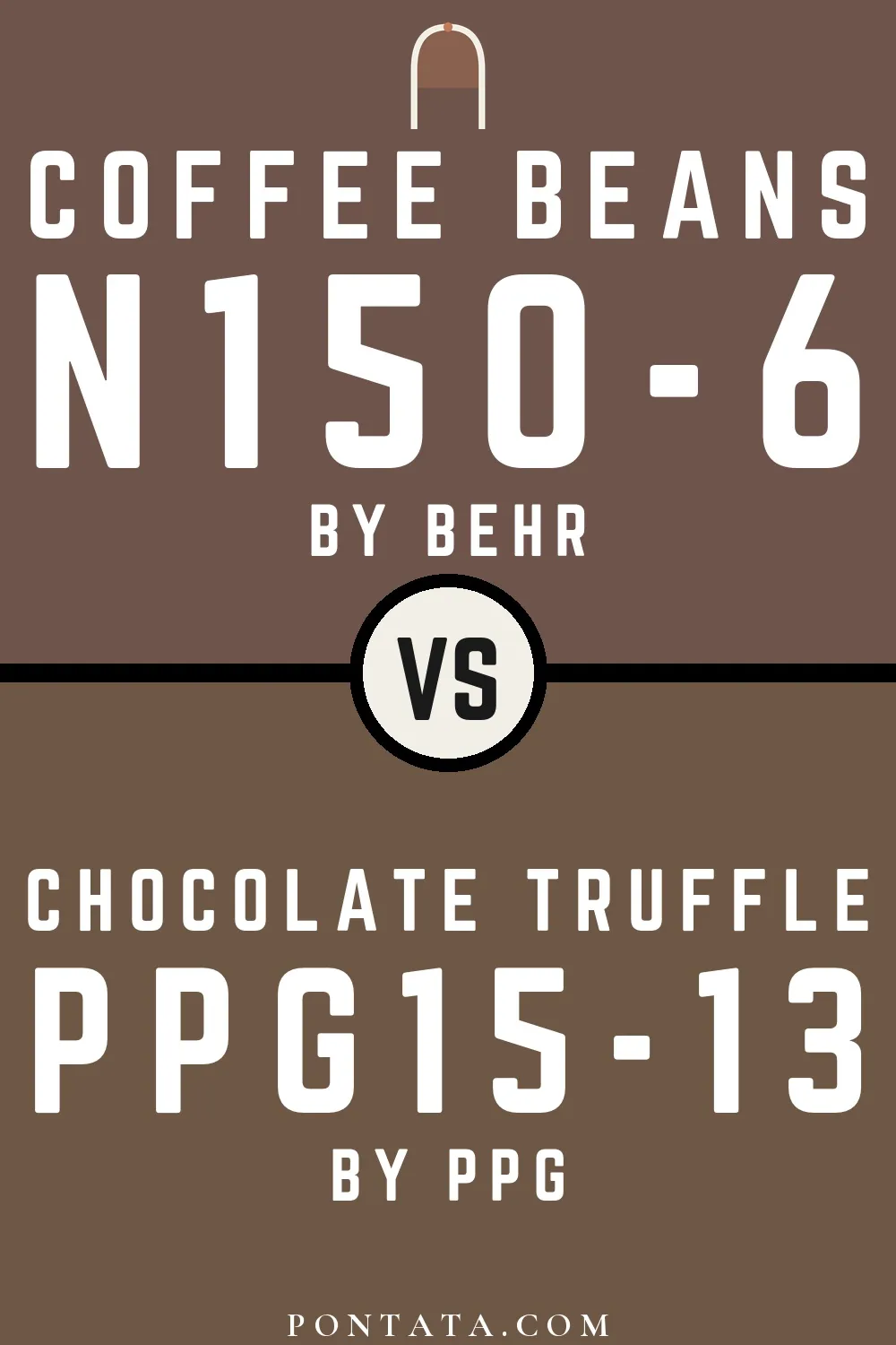 Coffee Beans vs Chocolate Truffle