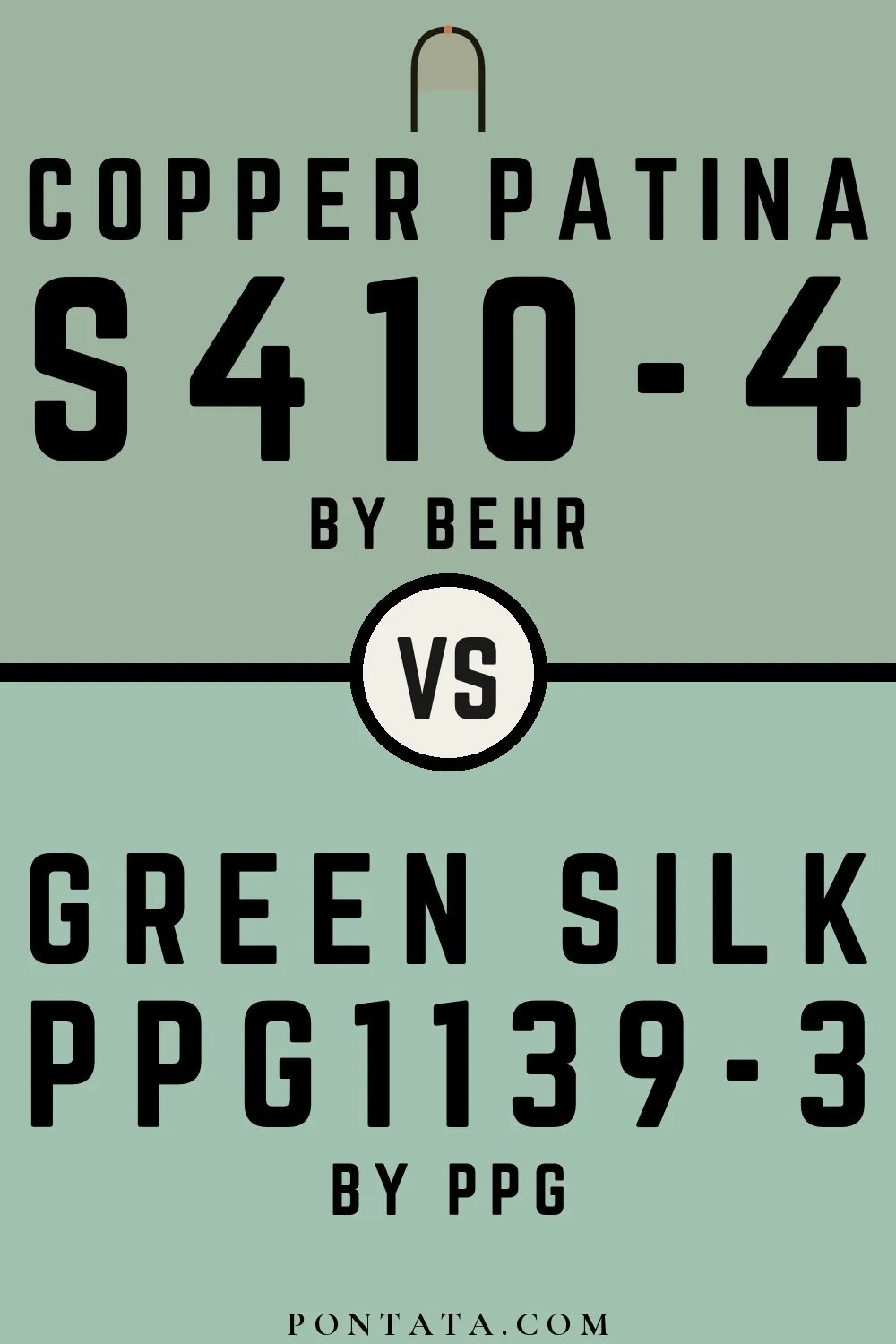 Copper Patina vs Green Silk