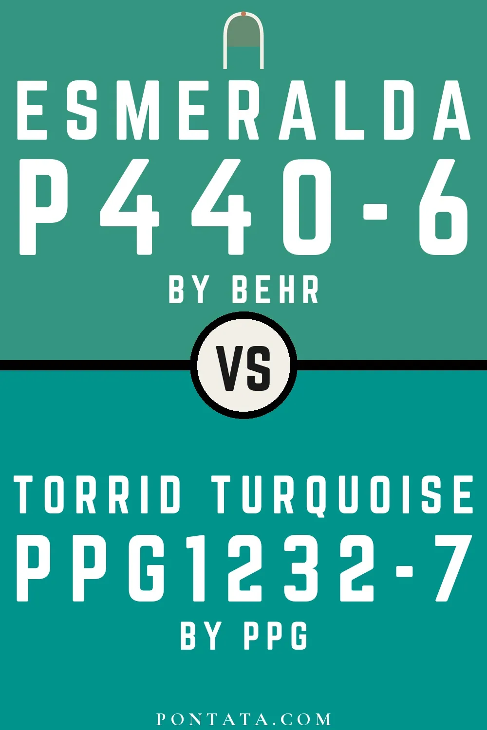 Esmeralda vs Torrid Turquoise