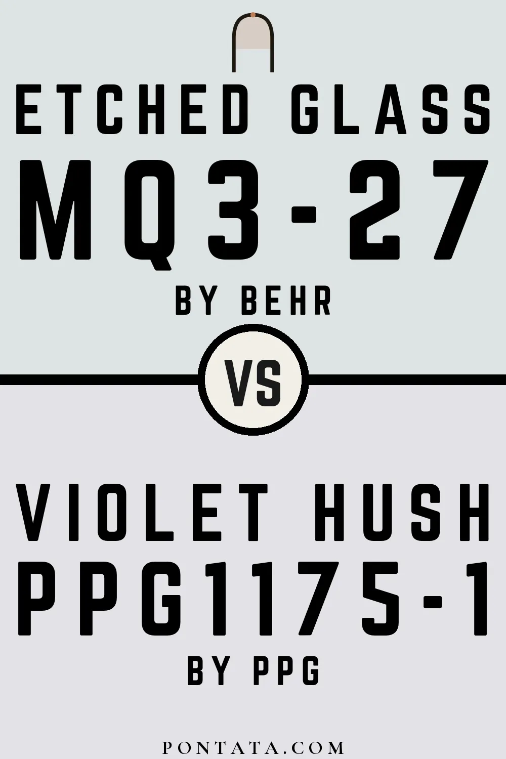 Etched Glass vs Violet Hush