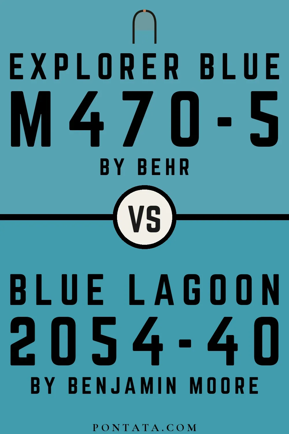 Explorer Blue vs Blue Lagoon