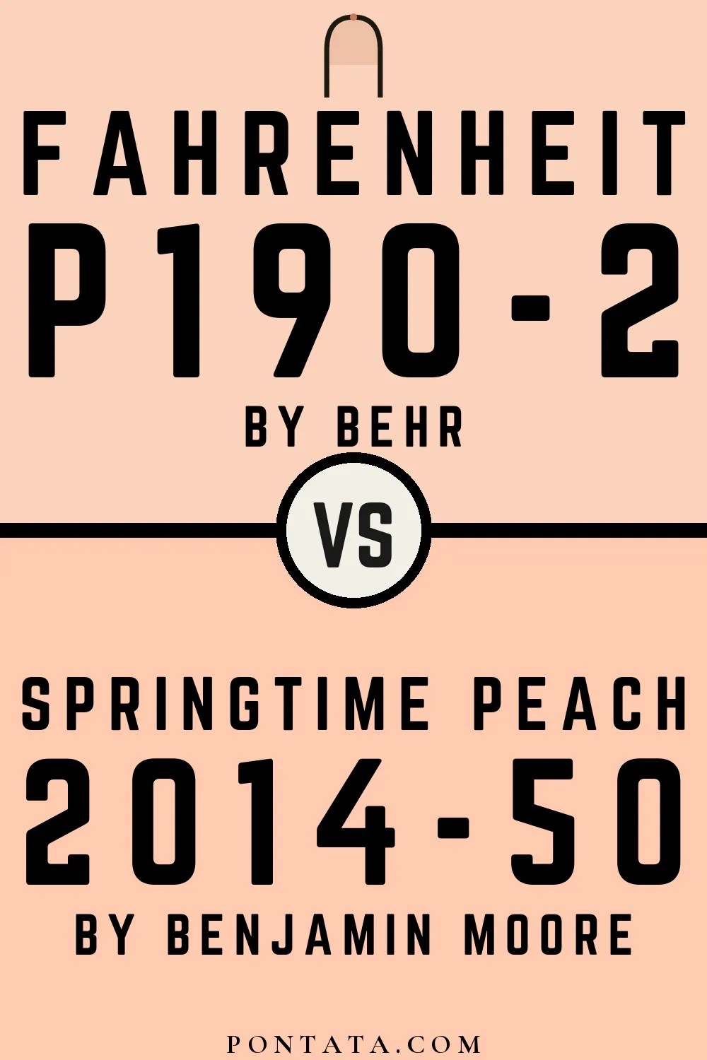 Fahrenheit vs Springtime Peach