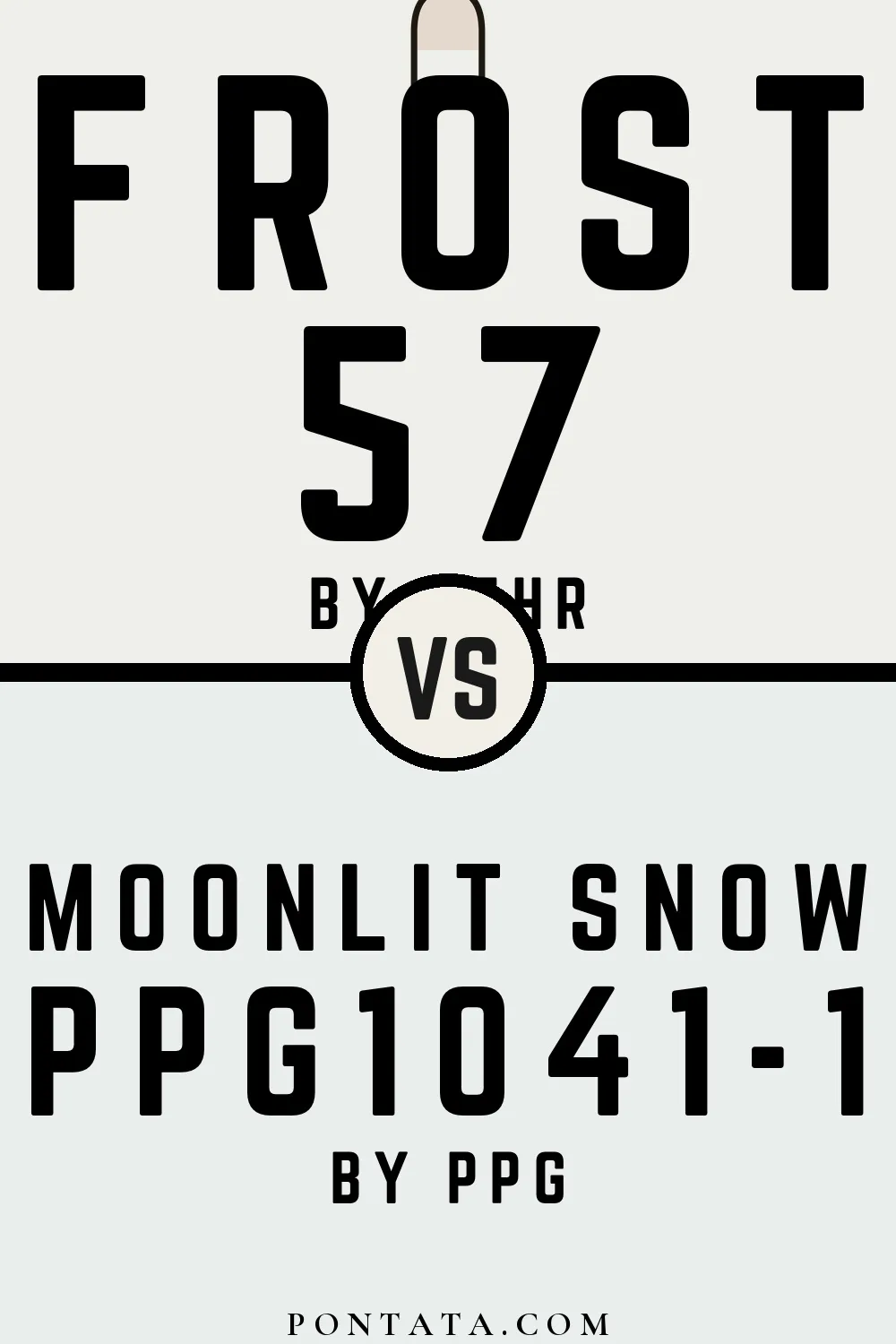 Frost vs Moonlit Snow
