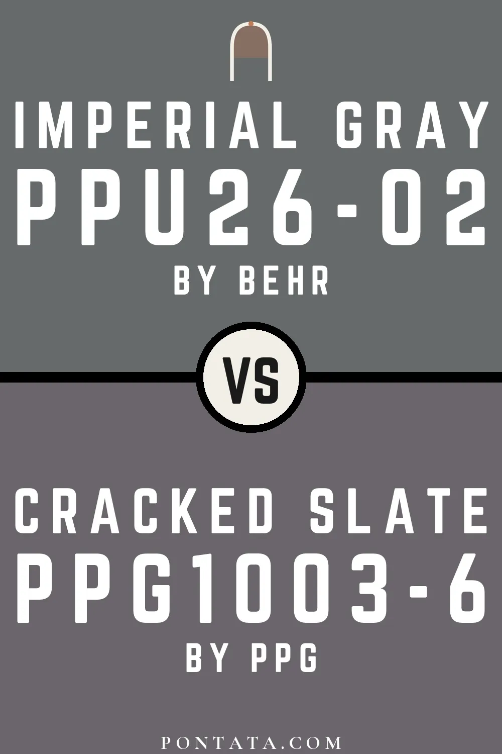 Imperial Gray vs Cracked Slate