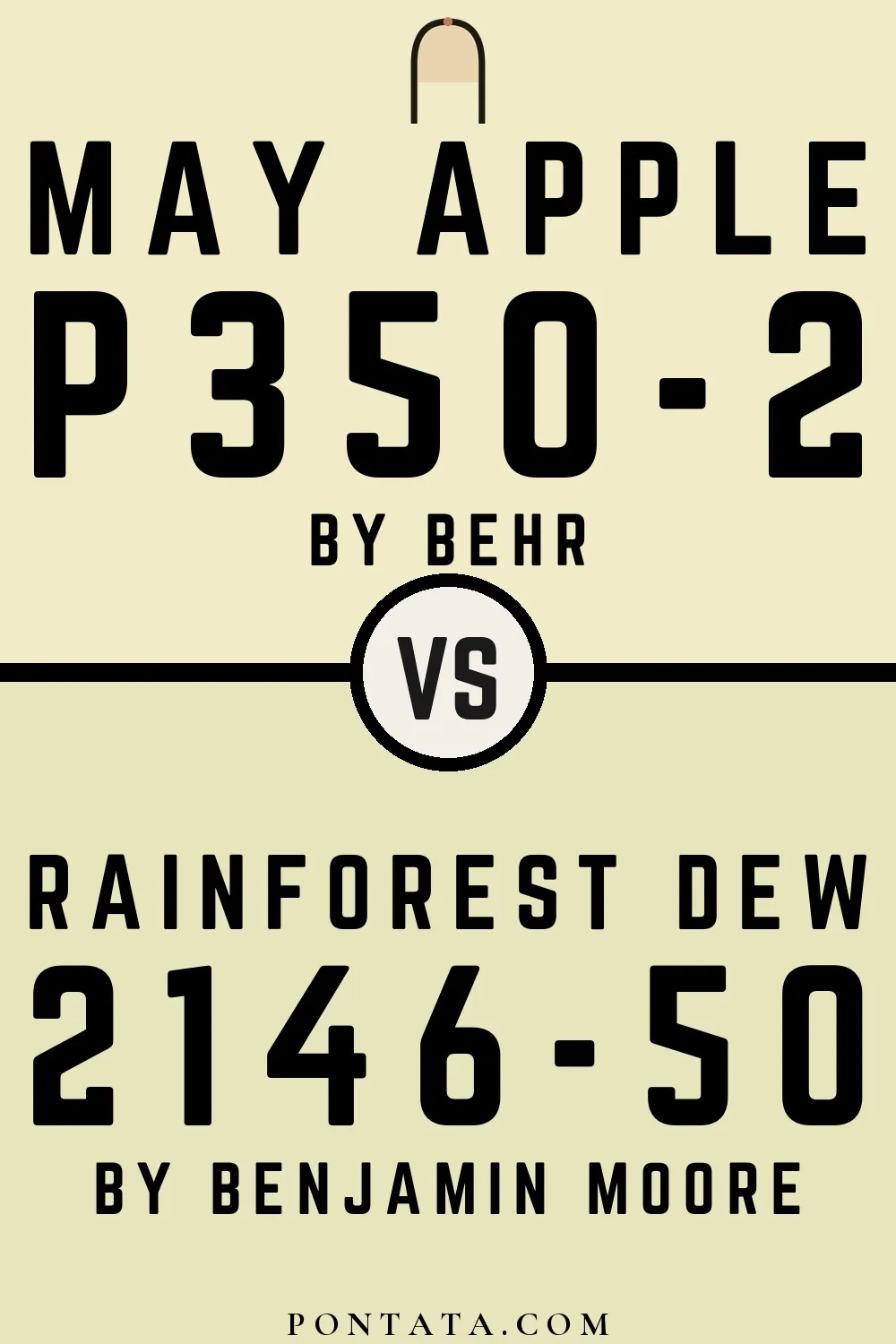 May Apple vs Rainforest Dew