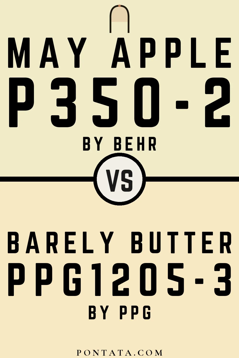 May Apple vs Barely Butter