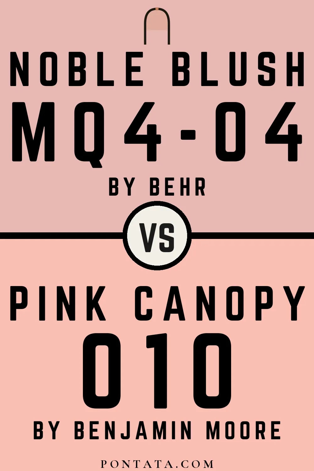 Noble Blush vs Pink Canopy