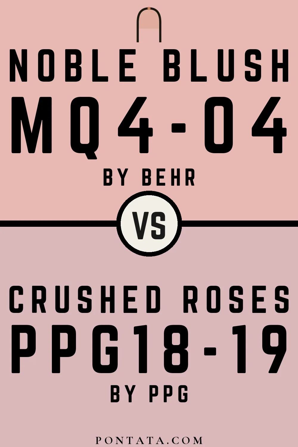 Noble Blush vs Crushed Roses