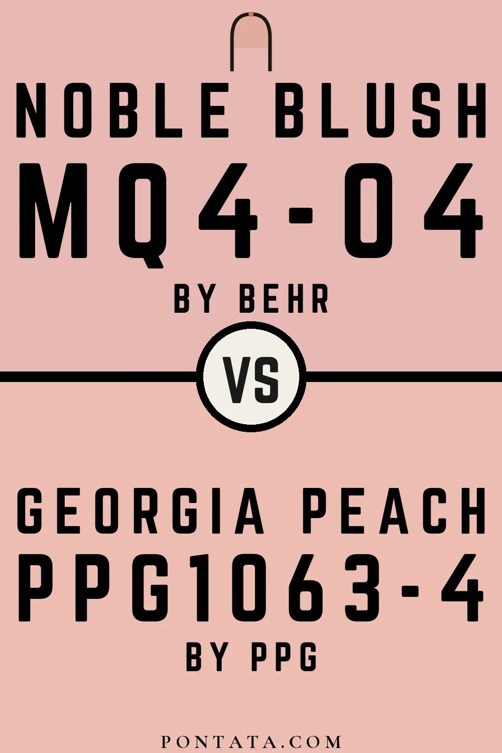 Noble Blush vs Georgia Peach