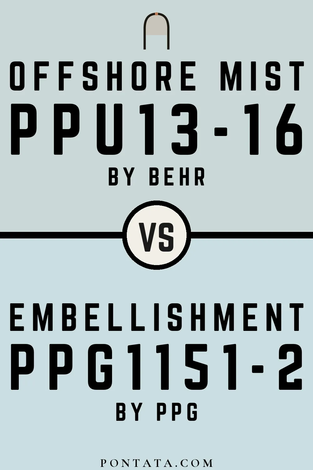 Offshore Mist vs Embellishment