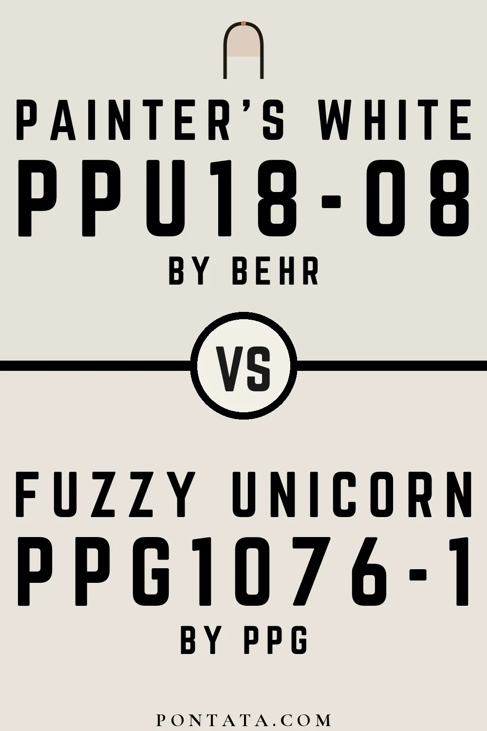 Painter's White vs Fuzzy Unicorn