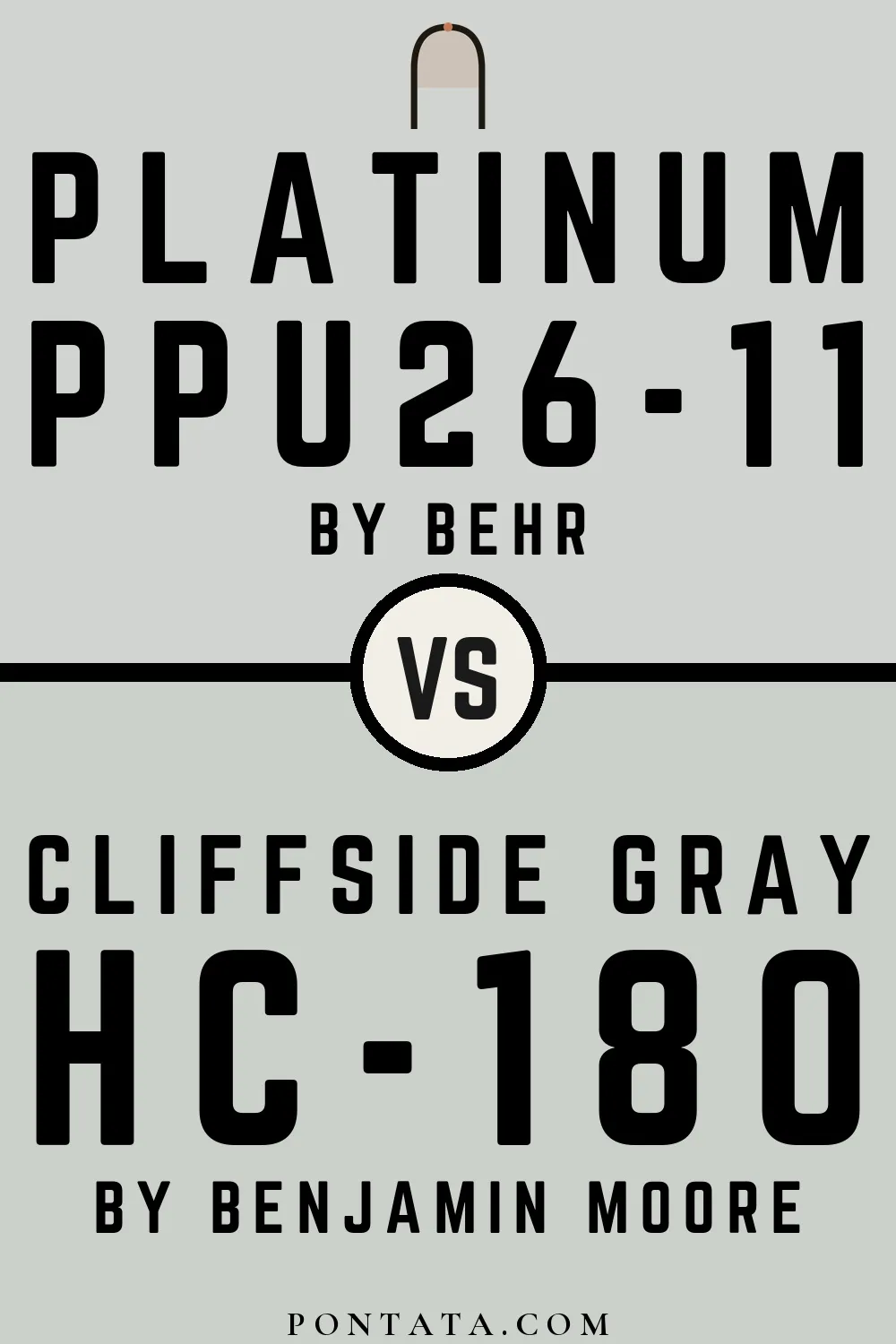 Platinum vs Cliffside Gray