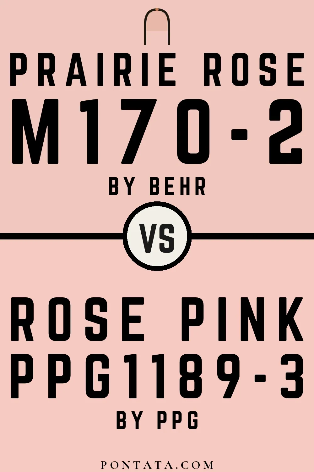 Prairie Rose vs Rose Pink