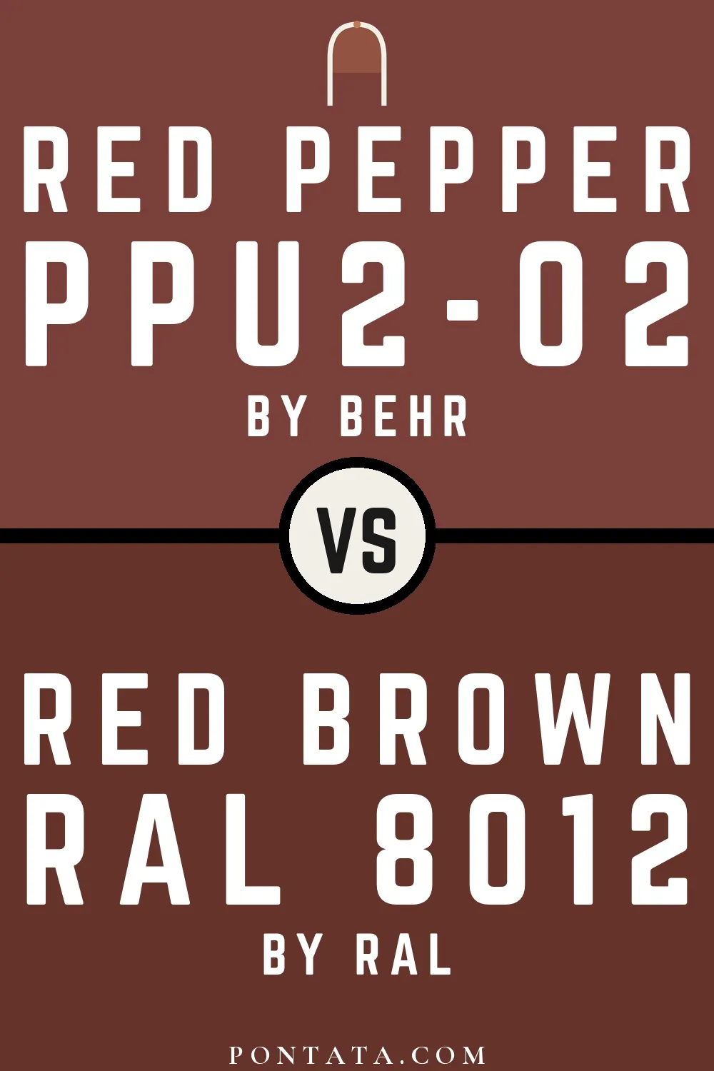 Red Pepper vs Red brown