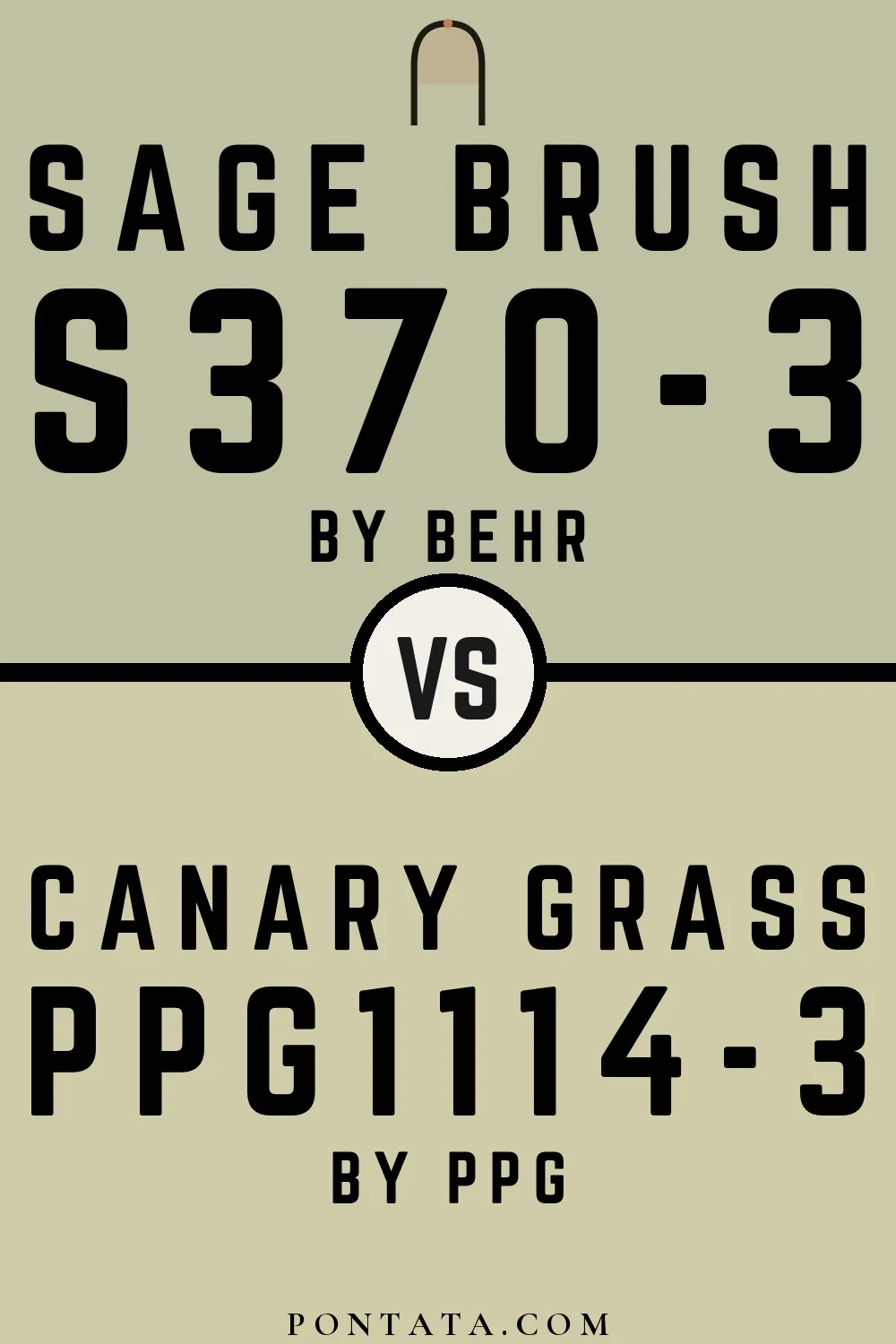 Sage Brush vs Canary Grass