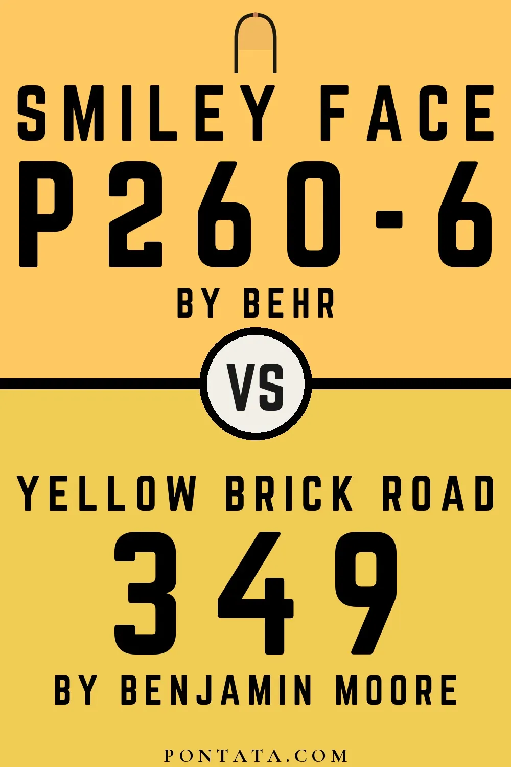 Smiley Face vs Yellow Brick Road