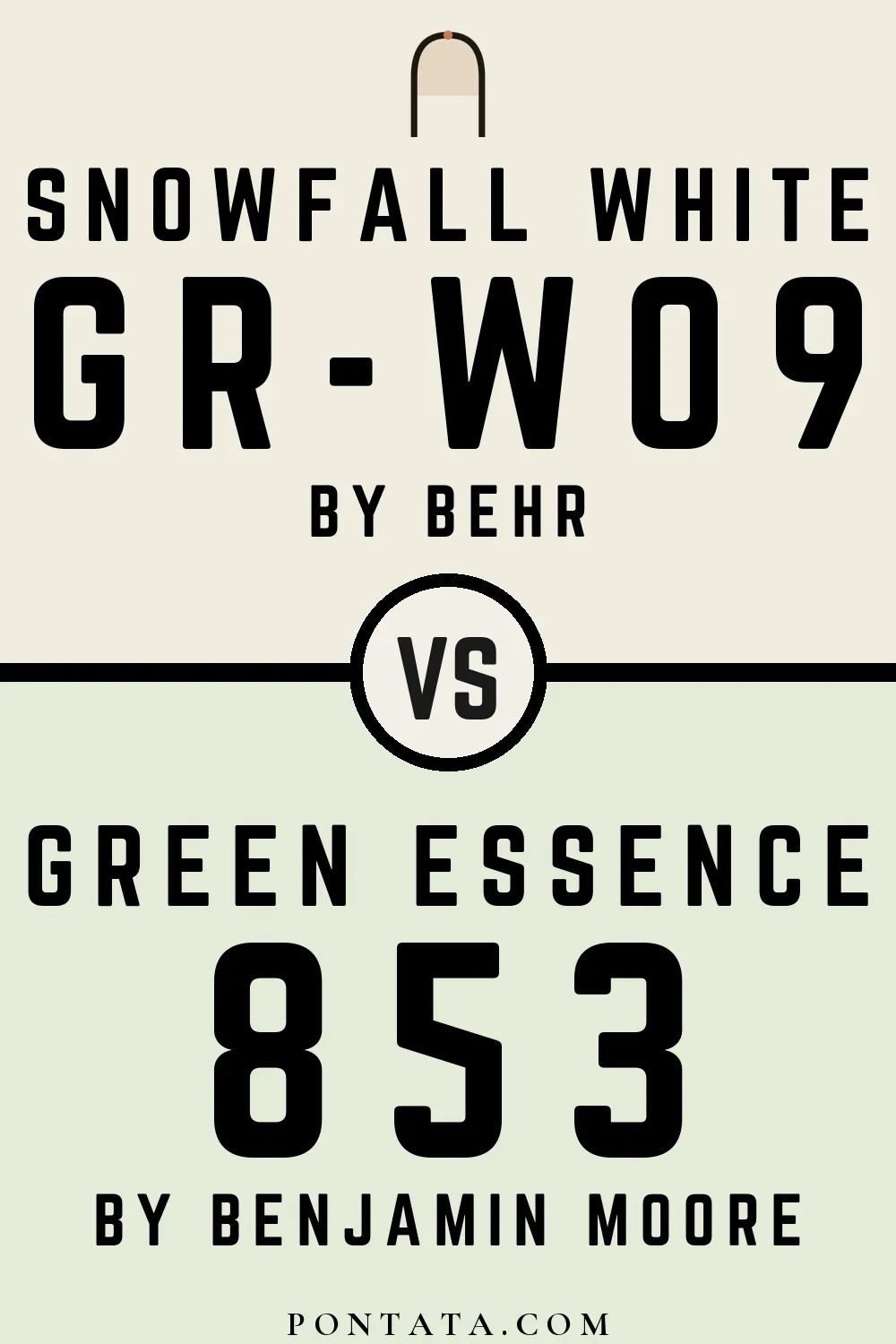 Snowfall White vs Green Essence