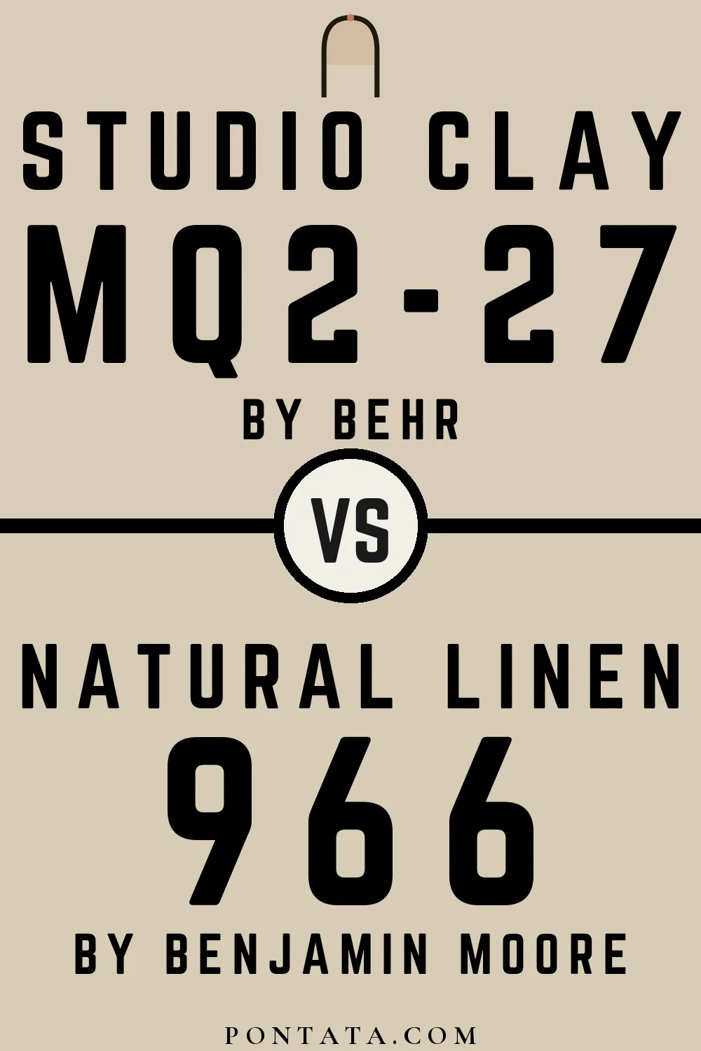 Studio Clay vs Natural Linen