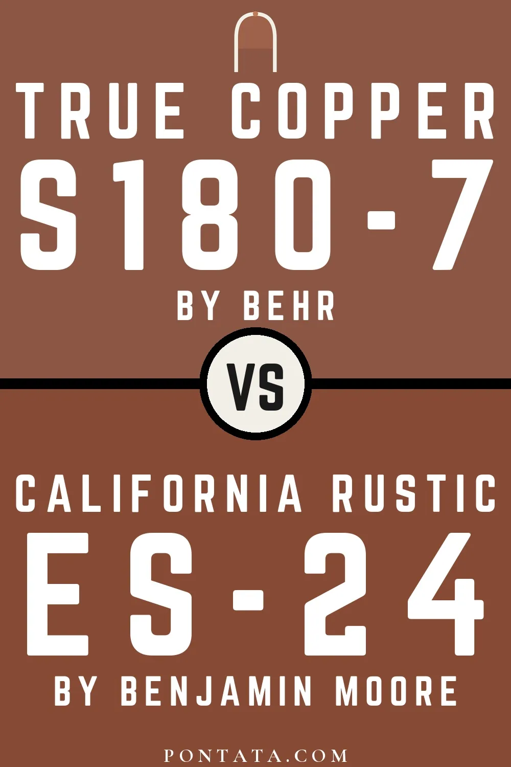 True Copper vs California Rustic