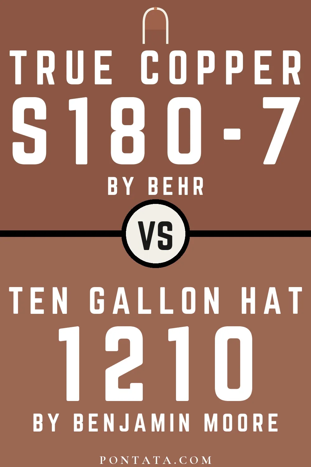 True Copper vs Ten Gallon Hat