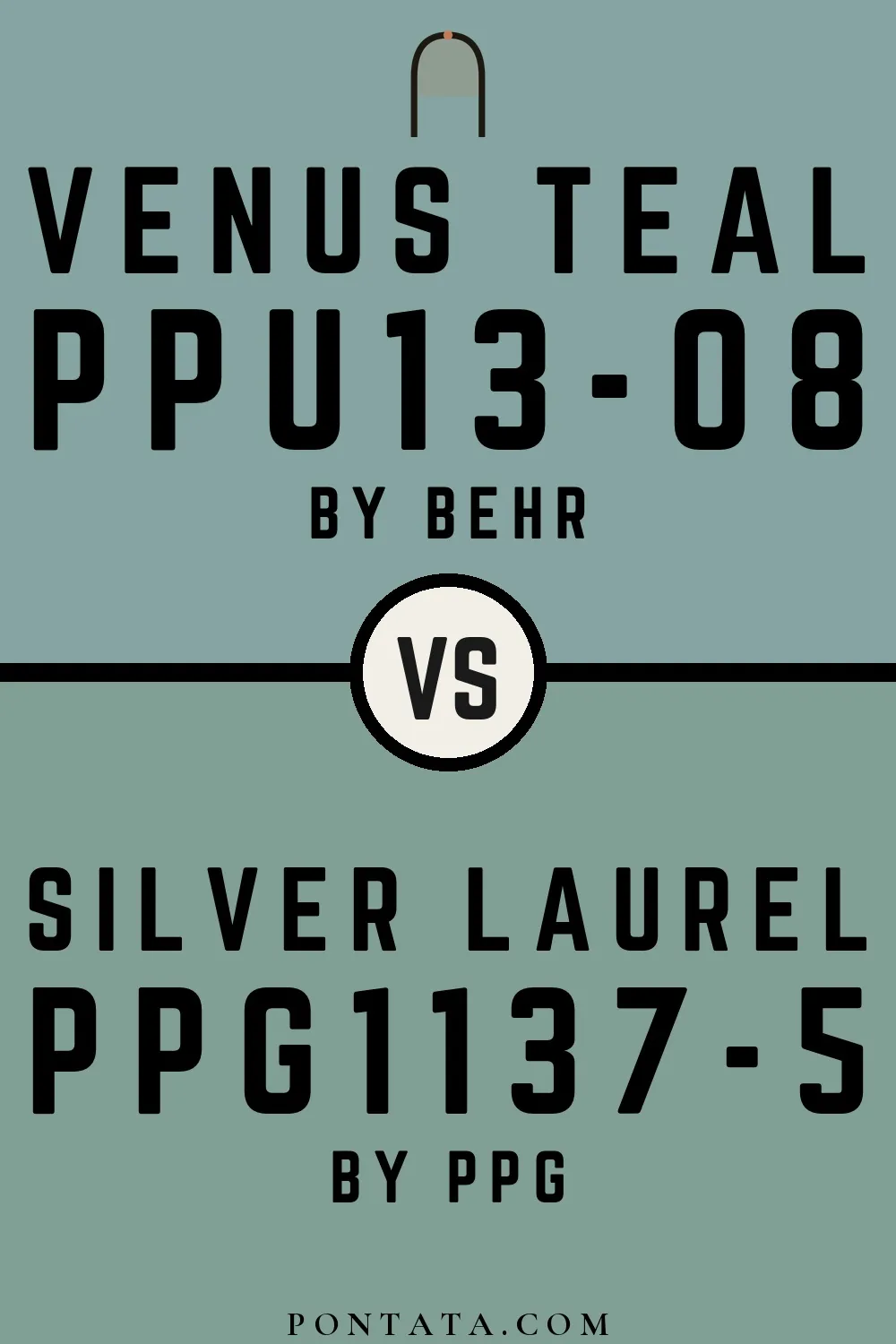 Venus Teal vs Silver Laurel