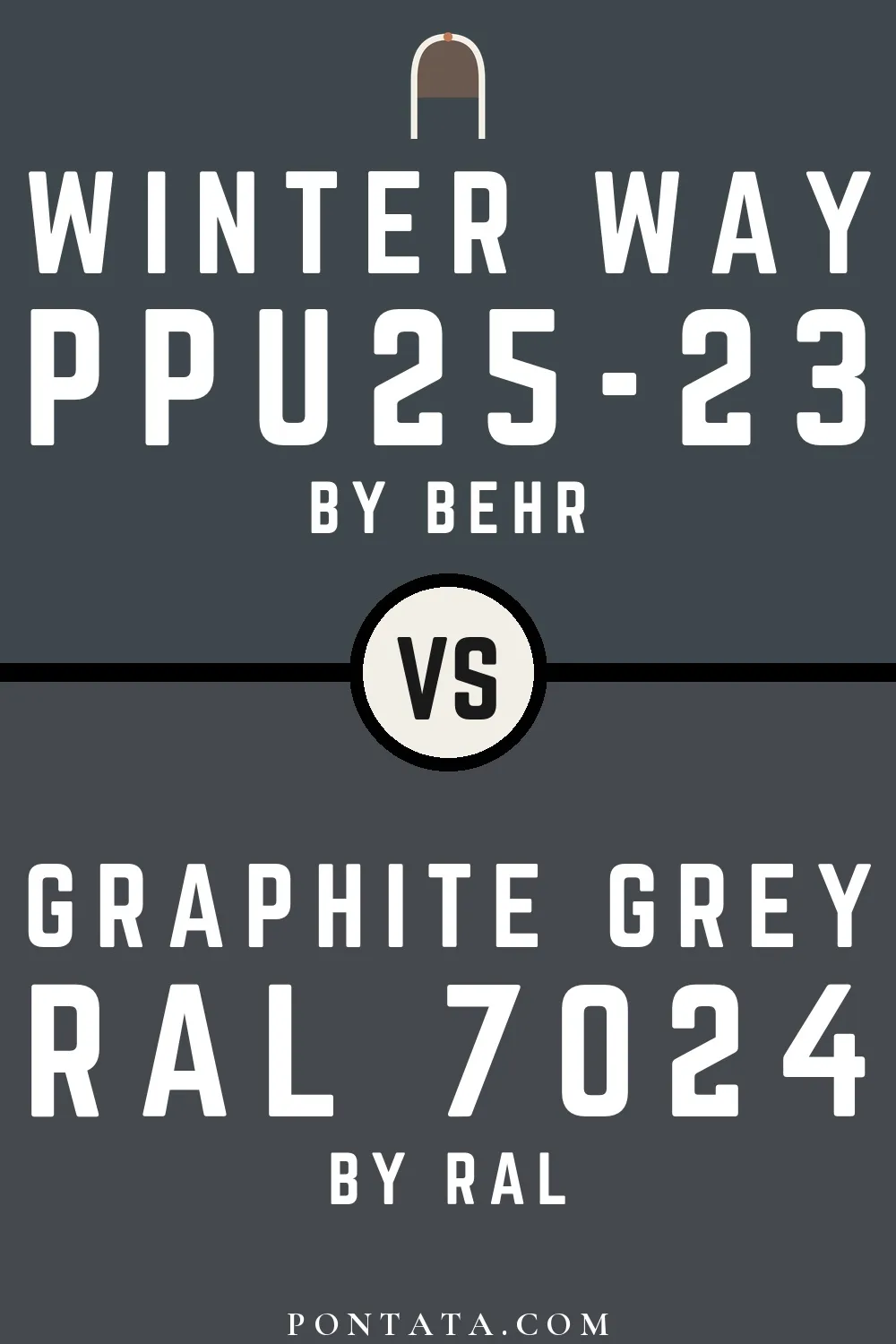 Winter Way vs Graphite grey