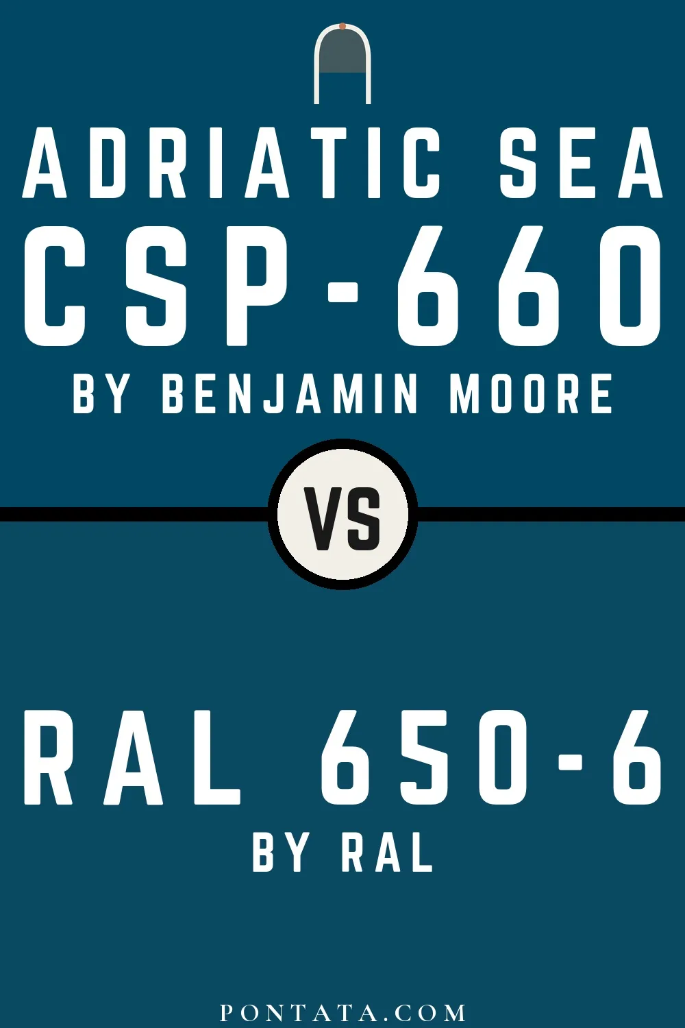 Adriatic Sea vs RAL 650-6