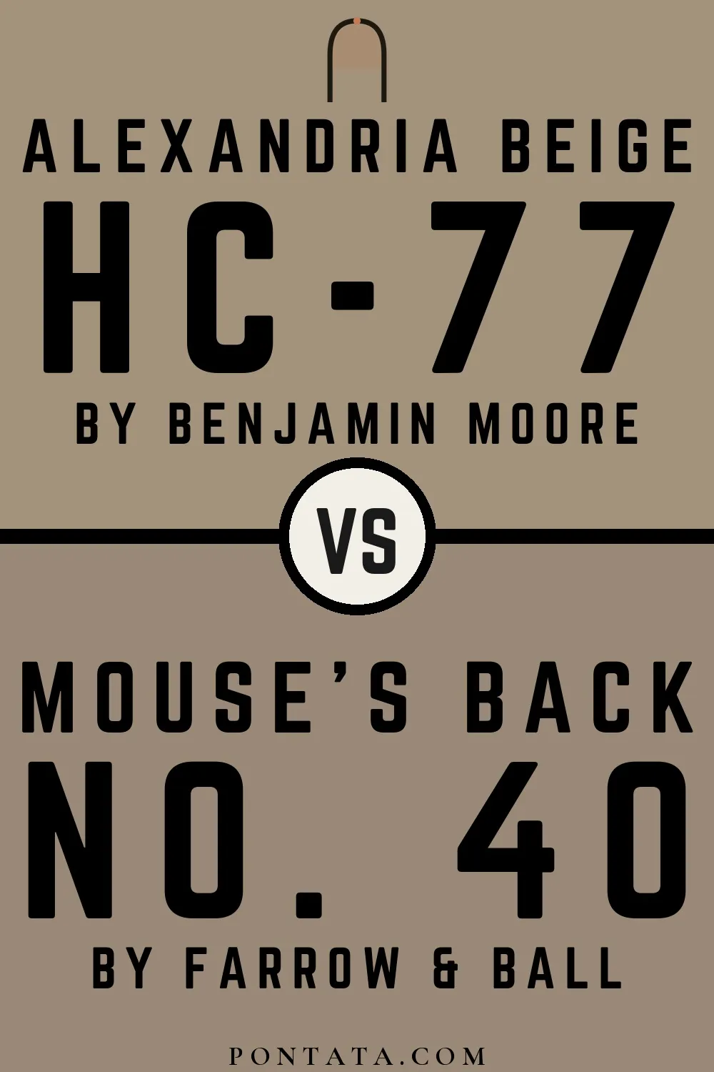 Alexandria Beige vs Mouse's Back
