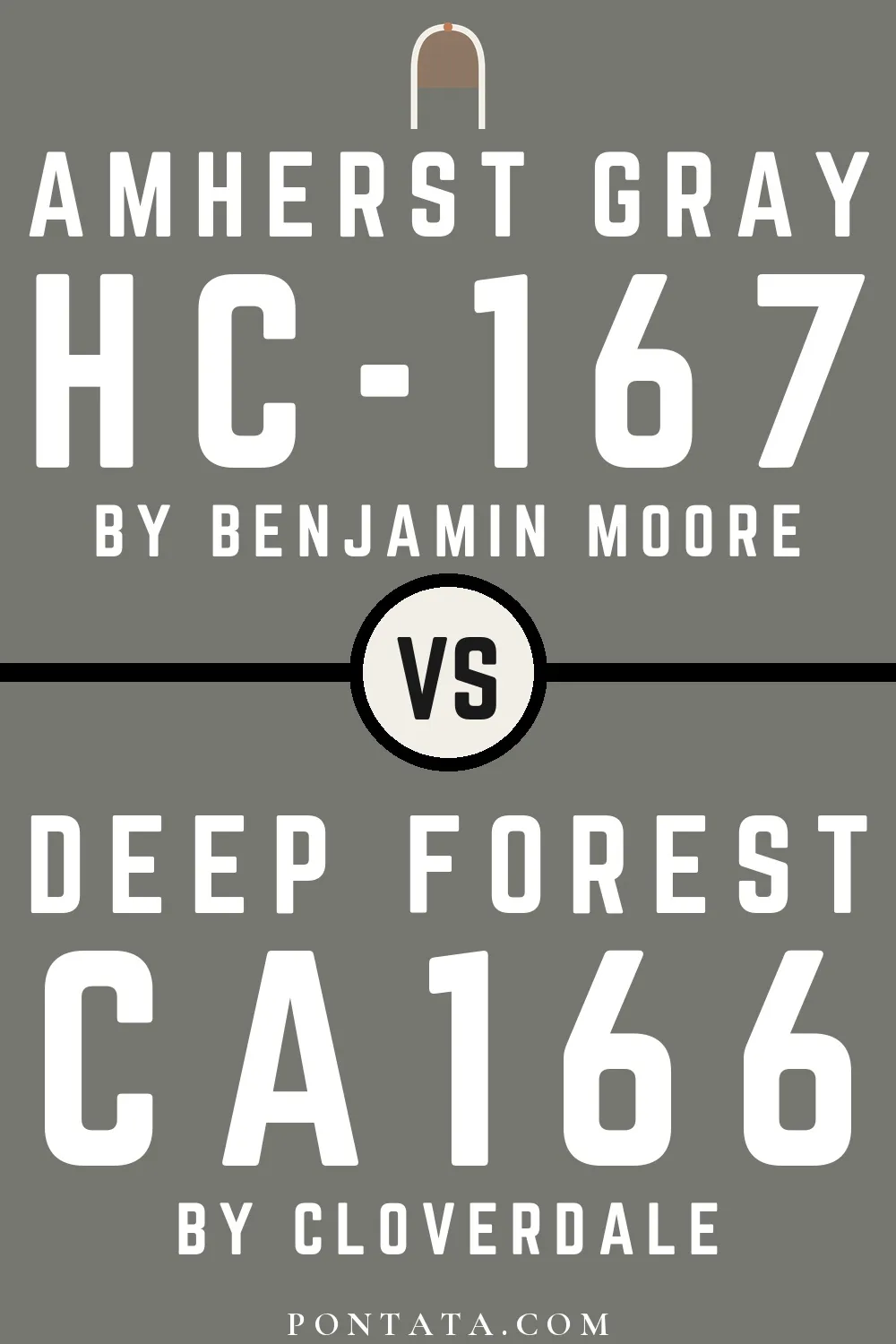 Amherst Gray vs Deep Forest