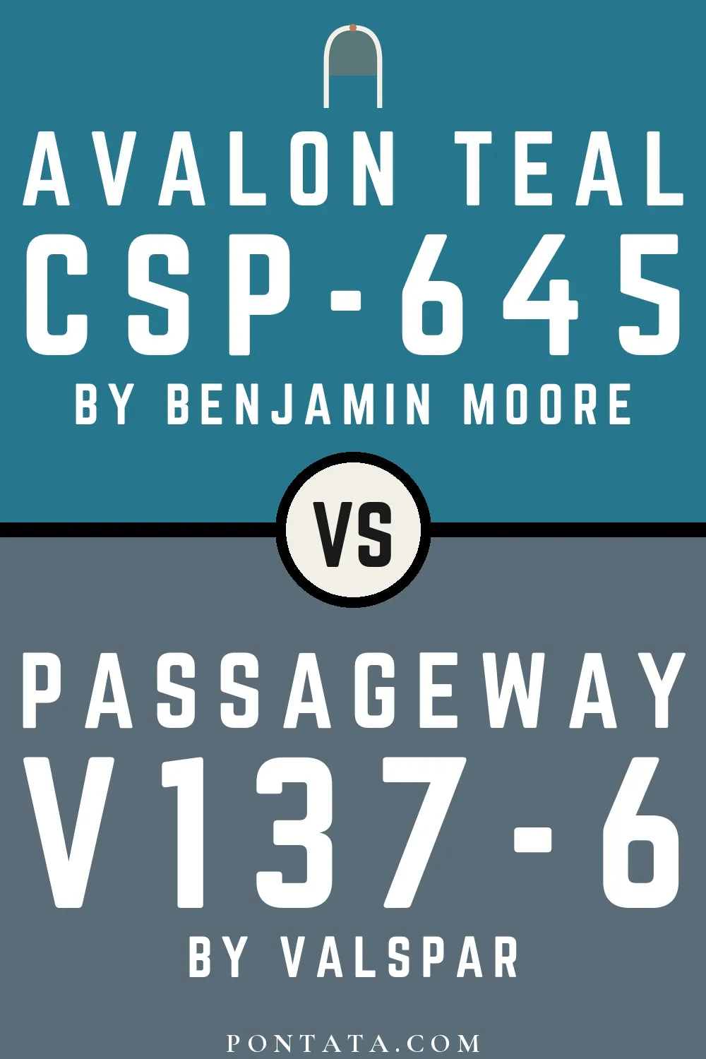 Avalon Teal vs Passageway