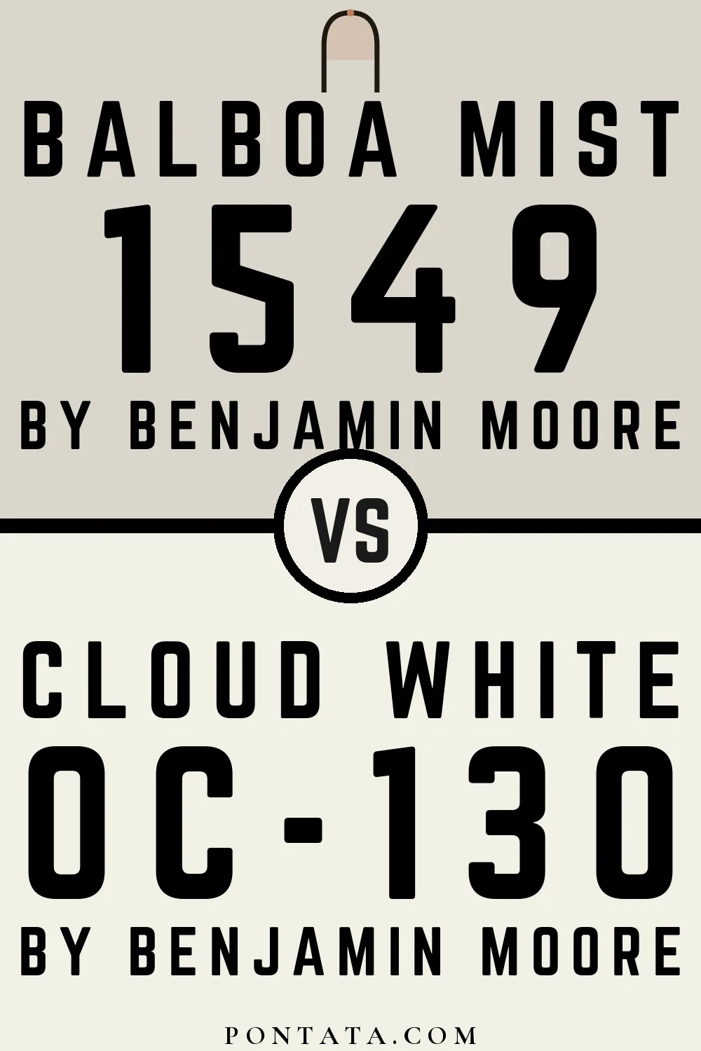 Balboa Mist vs Cloud White