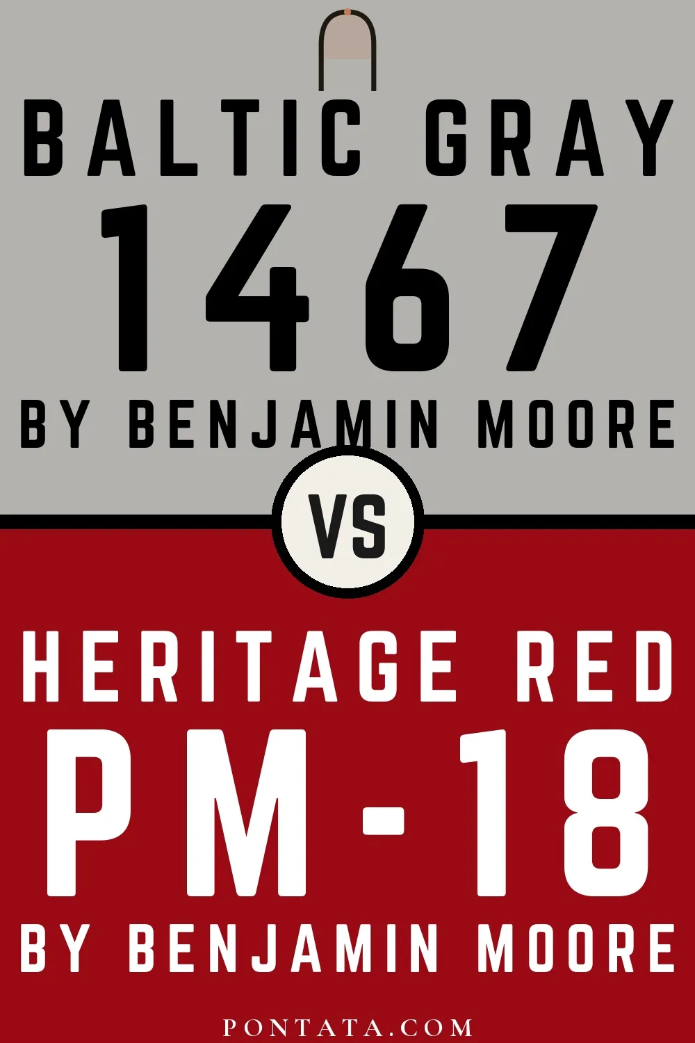 Baltic Gray vs Heritage Red
