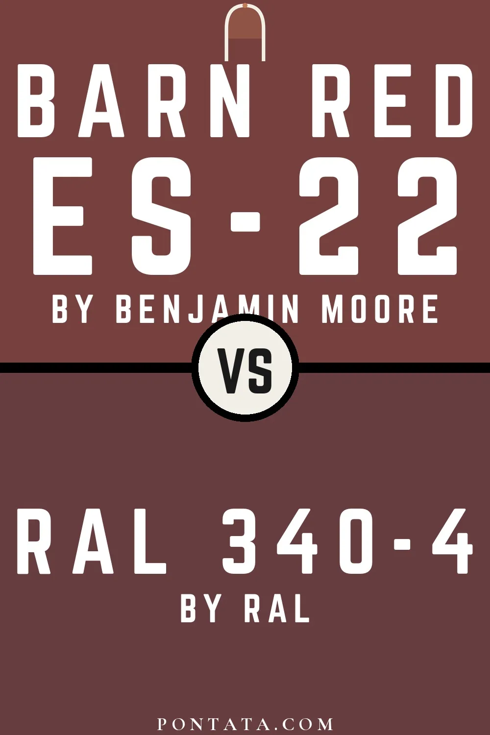 Barn Red vs RAL 340-4