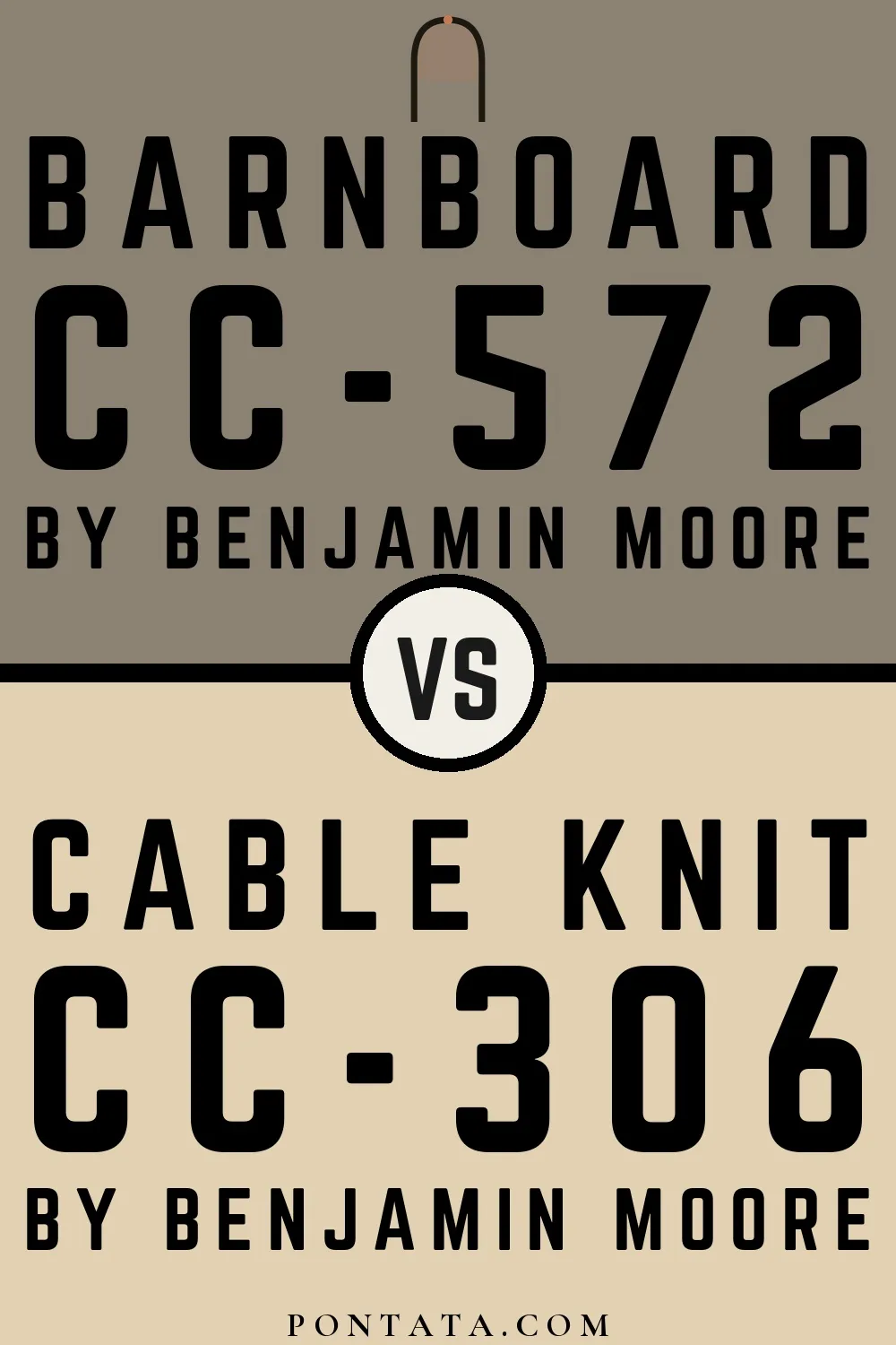 Barnboard vs Cable Knit