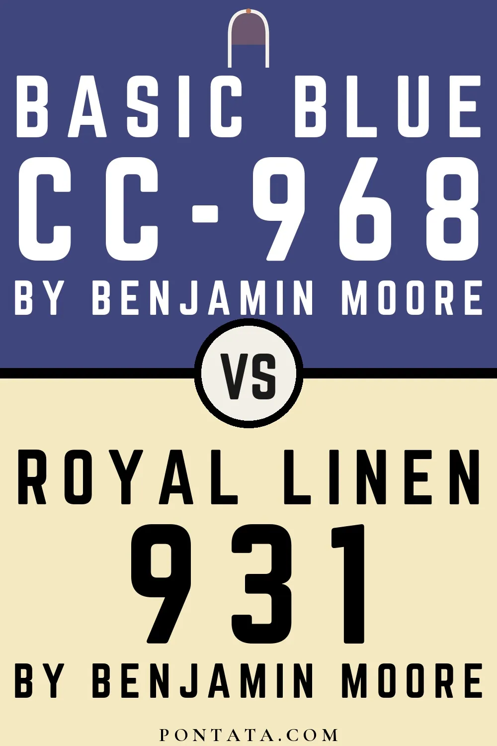 Basic Blue vs Royal Linen