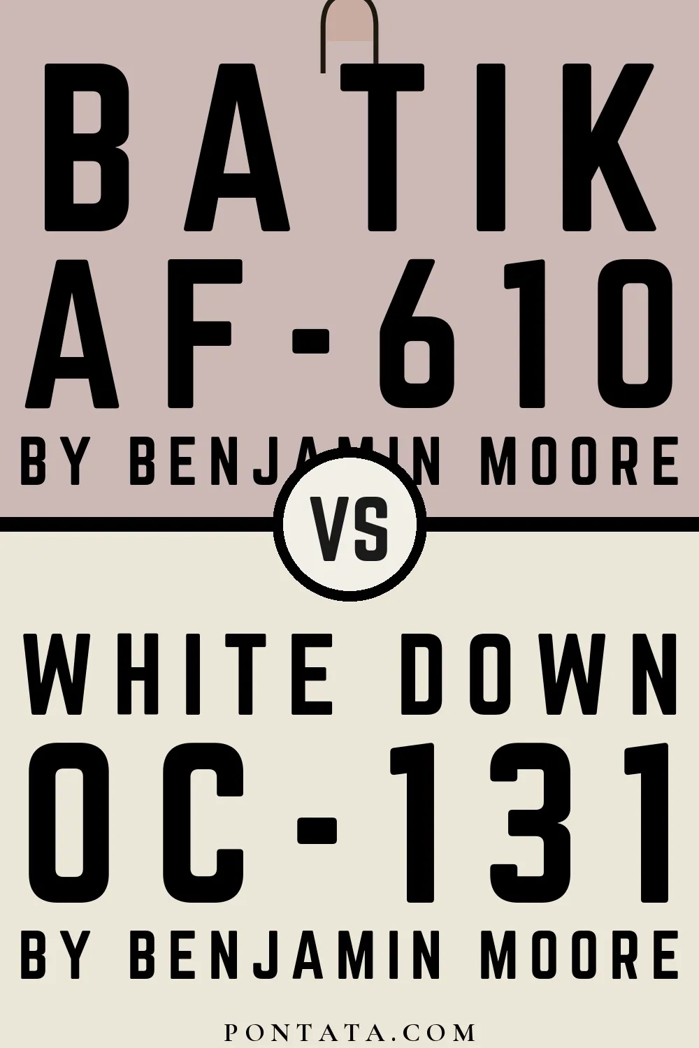 Batik vs White Down