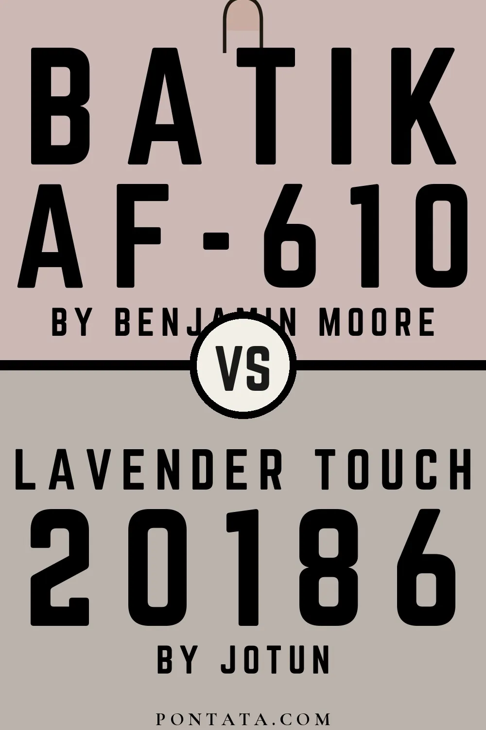 Batik vs Lavender Touch