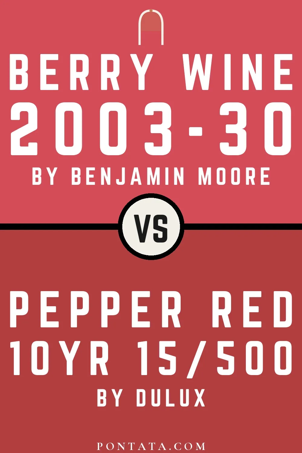 Berry Wine vs Pepper Red